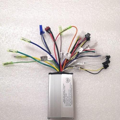 Universal 36/48V 250W 15A Ebike Controller Electric Scooter Sine /Square Wave Controller Brushless DC Motor Controller