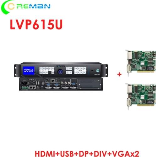 VDWALL LVP615 led video processor for rgb dot matrix led screen led panel