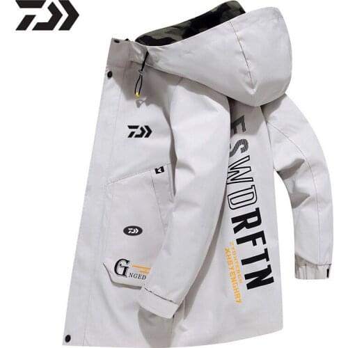 Daiwa Spring Outdoor Running Camping Hiking Fishing Jacket Sun-Protect Ultralight Waterproof Windbreaker Autumn Fishing Clothes