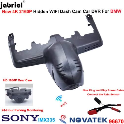 4K Dash Cam 2160P Wifi Car Dvr Camera For BMW m850i 840i 840d 2018 2019 2020 2021 2022 For BMW 8 Series G16 G15 G14 Easy install