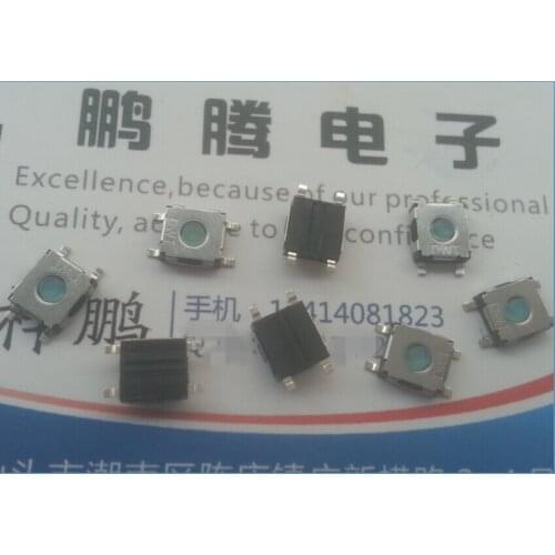 5PCS/lot GJL665 Imported from South Korea Waterproof and dustproof touch switch 6*6*2.5 SMD 4-pin silicone button Mouse jog