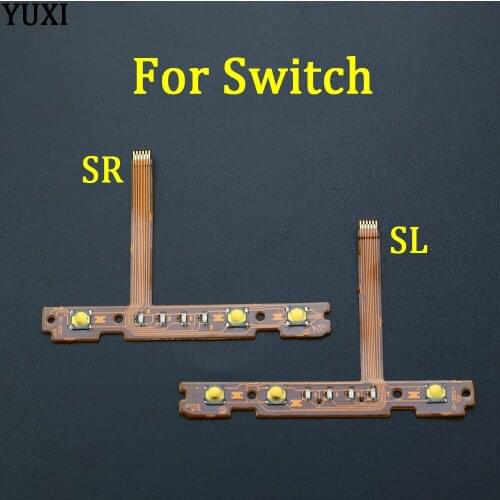 YUXI 15pcs for Nintend Switch for NS Joy Con SL SR Button Key Flex Cable SL SR Ribbon Cable Replacement