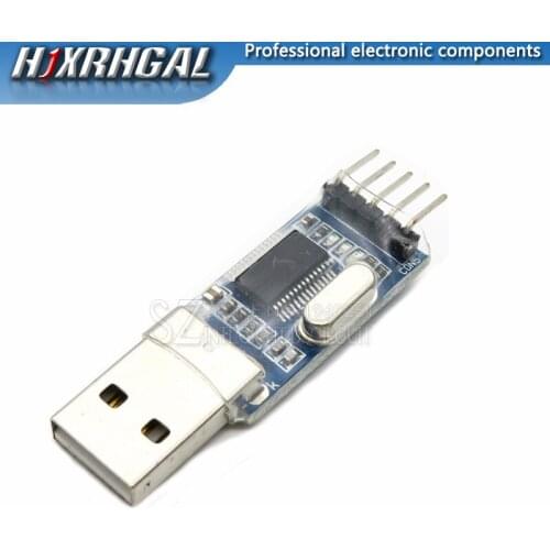1PCS PL2303 USB To RS232 TTL Converter Adapter Module with Dust-proof Cover PL2303HX for Arduino