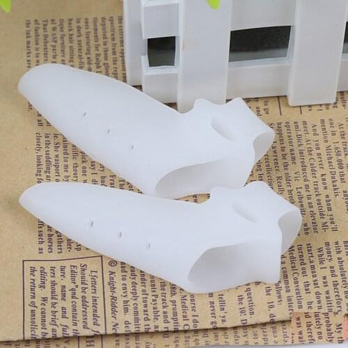 10 Pairs Silicone Toe Finger Separator Toe Straightener Hallux Valgus Protector Corrector Hammer Daily Use Foot Care Pedicure