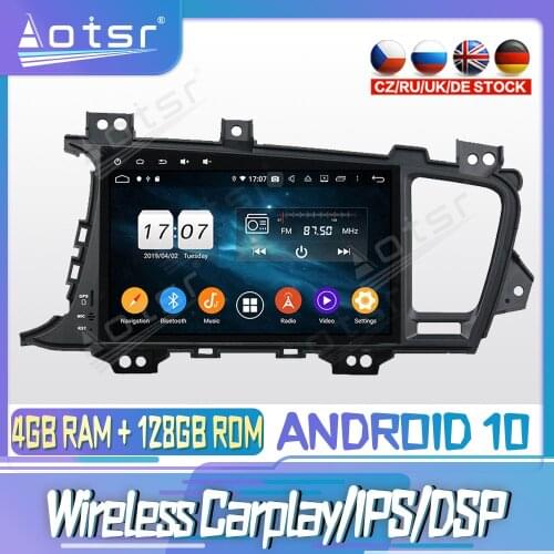 Android 10 PX6 128G For KIA Optima K5 2010 2011 2013 DVD GPS Navigation Auto Radio Stereo Video Multimedia Player HeadUnit 2din