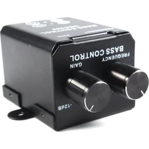 Auto Car Remote Amplifier Car Audio Equalizer Crossover Bass Controller Bass Equalizer RCA Amplificador