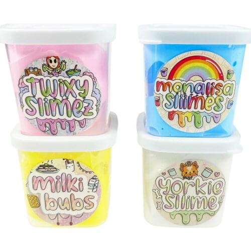 Big Box Slime Fluffy Charms supplies Butter Cloud Polymer Clay Set Light Air Plasticine Rubber Mud Modeling Kit Slime Toys