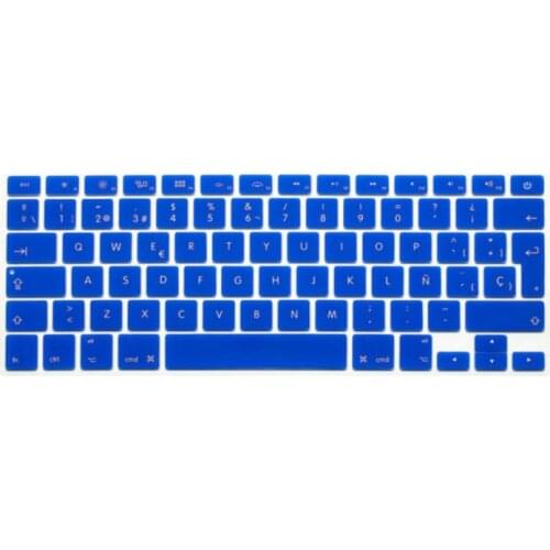 ESP Spanish Keyboard Skin Cover 3PCS For Macbook Mac Book 13 15 EU UK Europe Version Silicone Laptop Keyoboard Protector Film