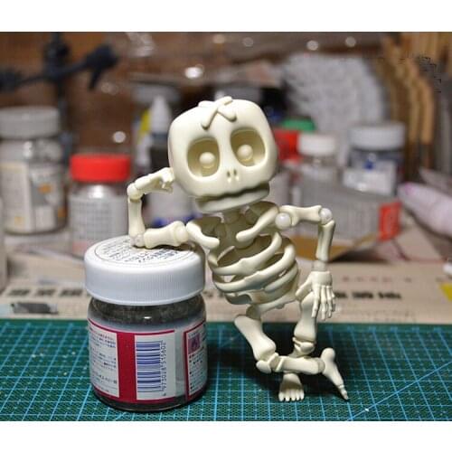 GULUO acition figure Skull model toys bjd doll diy adult toys Skull Joint dolls collection of model toy DiadelosMuertos hector