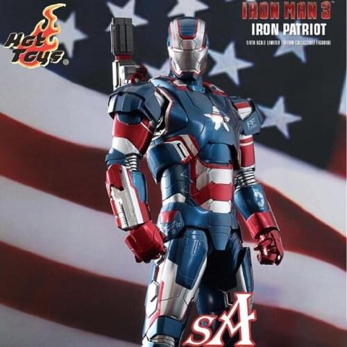 Marvel Avengers Iron Man War Machine Patriot Articulated Joints Moveable Gk Model Statue Deco Collection Action Figure Toy Gift