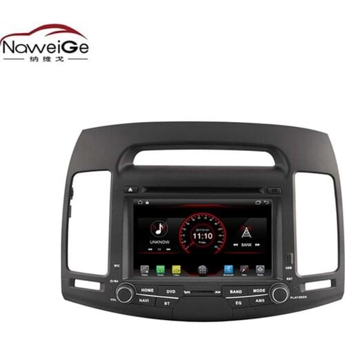 NaweiGe 7Inch Android quad core MTK 9.1 2+16GB Car dvd for HYUNDAI ELANTRA 2011 Autoradio GPS Navigation Car Multimedia players