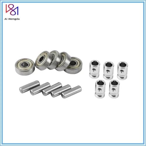 Prusa i3 MK2.5/MK3 Multi Materials 2.0 3d Printer Extruder Gears 625ZZ Bearings Shafts Kit For Mk3 MMU2 Pulley Body Assembly