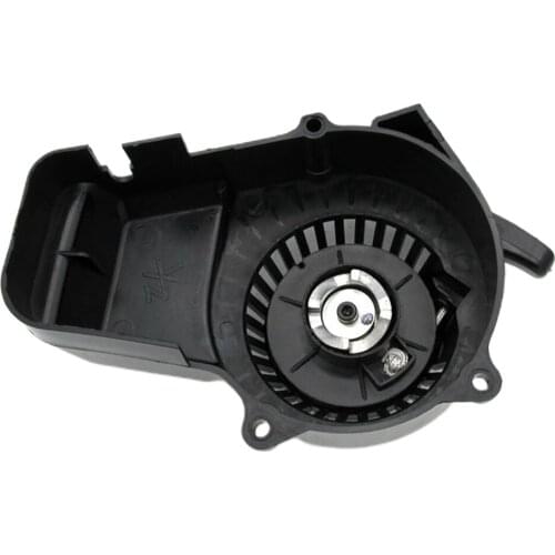 Pull Start Starter for 47cc 49cc Mini Pocket Rocket Quad Dirt Bike ATV Bike Black Car Accessories