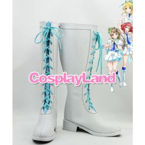 Customize Boots Love Live ! Cosplay Boots Cosplay Costume Anime Party Shoes