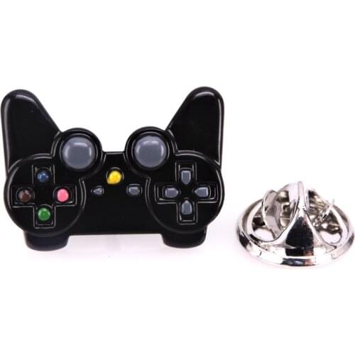 Brand new game handle Brooch high quality mens suit Brooch Lapel Badge Pin mens Wedding Shirt Lapel Brand Jewelry Pin