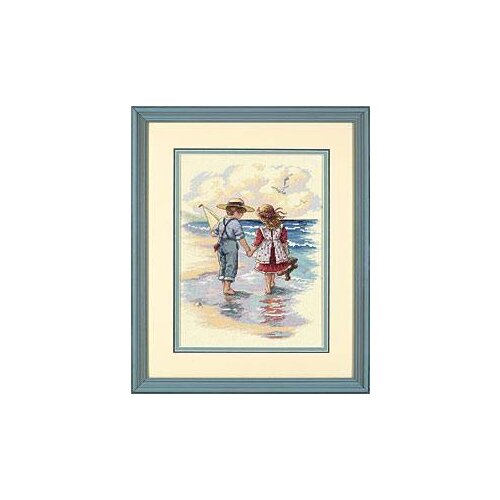 Fishxx Cross-Stitch,T307 portrait [The friend]14CT kit Yesterday golden childhood nostalgia series