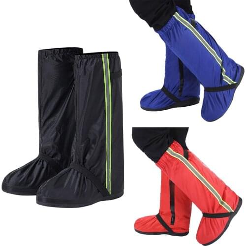 1 Pair Overshoes Reusable Rain Boots Waterproof Protective Shoe Covers Galoshes