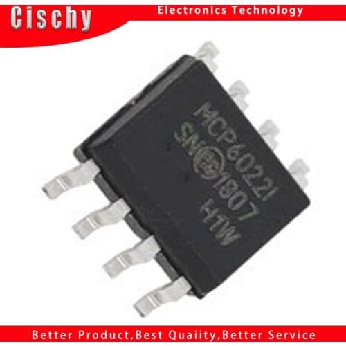 10PCS MCP6022-I/SN MCP6022-I SOP-8 SOP MCP6022 SMD