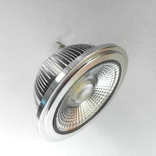 2PCS/LOT AR111 15W CREE COB LED Bulb Lamp G53 GU10 COB LED Ceiling Lamp QR111 LED Spot Light AC110V/220V/DC12V 3 Years Warranty