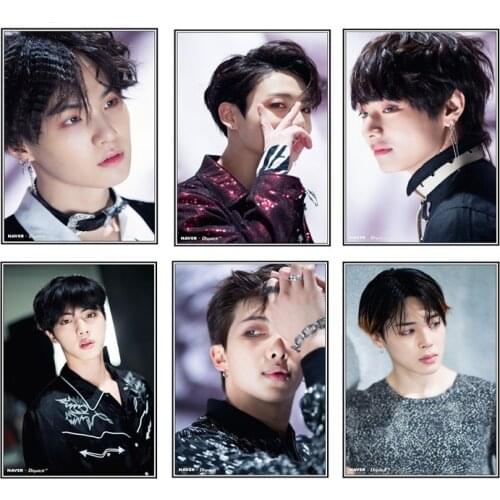 5D DIY Diamond Painting Hallyu Boys Cross Stitch Kit Full Rhinestone Embroidery Mosaic Art Picture and Rhinestone Decoration Gif