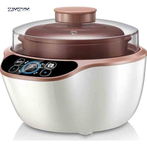 220V/50Hz Automatic Baby Porridge Cooker Electric Slow Cooker Purple Clay Material 1.2L Capacity DDZ-A12D2 Kitchen Multi Cookers