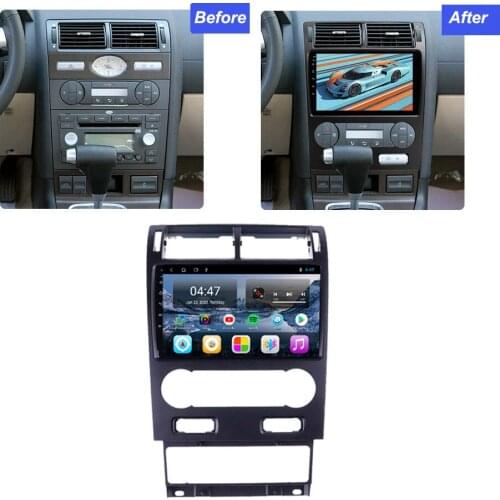 DSP Carplay Android 10 Screen Car Multimedia Player For Ford Mondeo 2004-2007 Fusion Car GPS Navi Audio Radio Stereo Head Unit