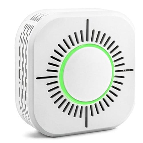 Wireless Smoke Detector Compatible with Sonoff RF Bridge for Smart Home Alarm Security 433MHz Sensitive Super-Long Standby Life