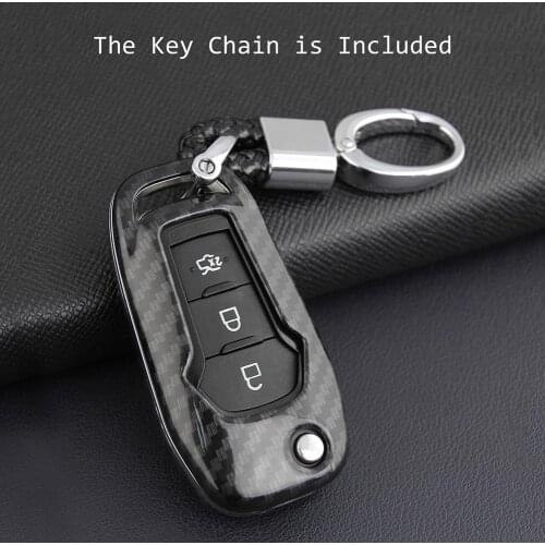 ABS Plastic Car Key Case Cover Wear-resistanto Dorless For Ford Explorer F-150 F-250 RangerMondeo Ecosport Auto Key Protector