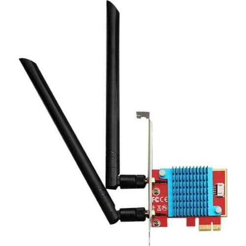Dual band 2400M intel AX200 WiFi 6 ax200ngw 802.11ac/ax Bluetooth V5.0 PCI-E 1X Wireless Adapter 2.4G/5Ghz Network card