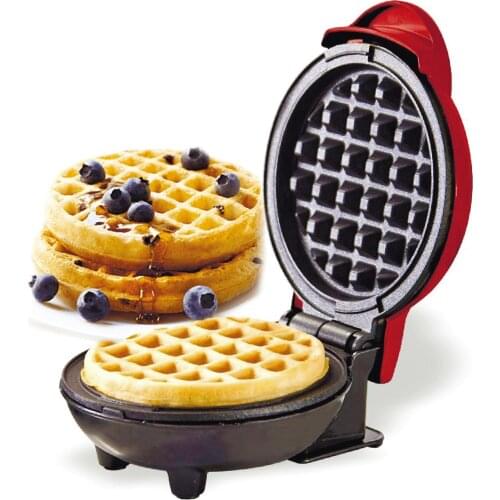 Mini Electric Waffles Maker Bubble Egg Cake Oven Household Childrens Breakfast Waffle Machine Egg Cake Oven Pan Eggette Pot