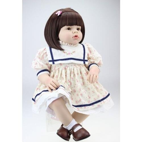 NPK reborn doll with soft real gentle touch 28inches lifelike reborn toddler doll soft silicone vinyl