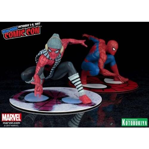 Marvel The Amazing SpiderMan with Scarf ARTFX + STATUE 1/10 Scale Pre-Painted Model Kit PVC Figure Model Toys