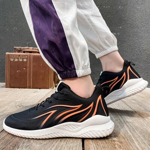 Mens Sneakers Breathable Light Running Shoes Lace-Up Jogging Shoes for Man Sneaker Anti-Odor Male Casual Shoes Drop Shipping