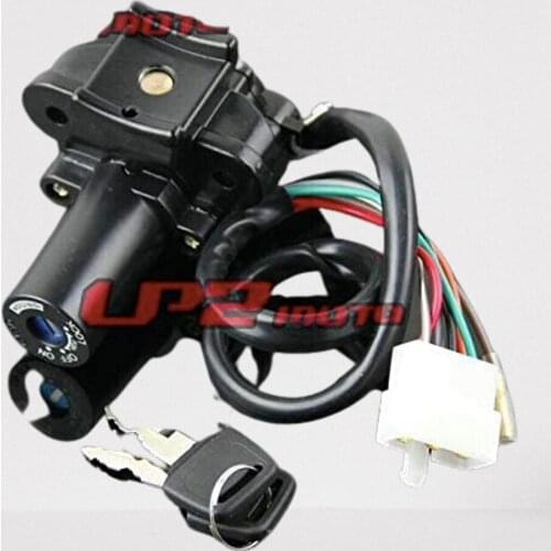 Ignition Switch Lock Key Set for Kawasaki ZXR400 ZX400L 91-99 ZXR750 Ninja ZX7 ZX750 94-99 ZX7RR ZX750N 96-97 ZX7R ZX750P 00-01