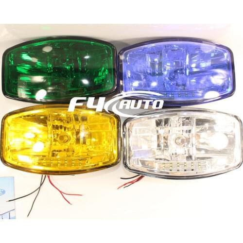 Truck Head Lamp Replacement For Jumbo 320 FF Long Distance Spot Lights Set H7 + W5W with LED
