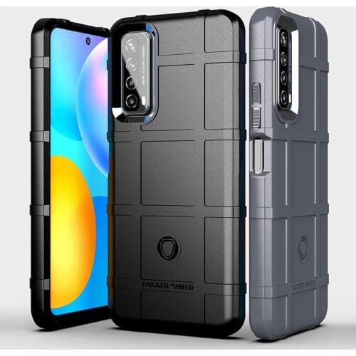Luxury Shockproof Armor Case For Huawei P Smart 2021 Smart S Z Pro Plus 2019 Full Protection Airbag Phone Cover Soft Shell Hull