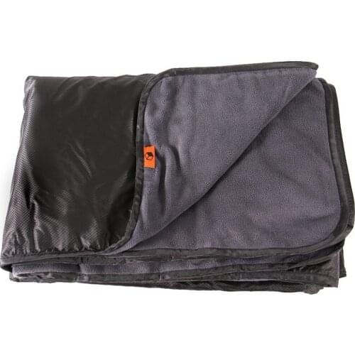 Outdoor Camping Blanket Picnic Mat Compact Waterproof Ground Cover Sand Proof Crawling Mat Beach Blanket (Grey)