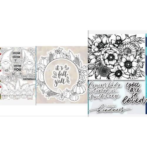 Background Transparent Clear Silicone Stamp/Seal for DIY scrapbooking/photo album Decorative clear stamp A3151