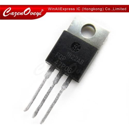 10pcs/lot FQP47P06 TO220 47P06 TO-220 In Stock
