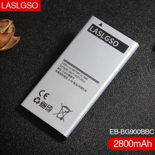 2pcs/lot Good Quality 2800mah EB-BG900BBC EB-BG900BBE Battery for Samsung GALAXY S5 G900S G900F G9008V 9006v 9008W 9006W