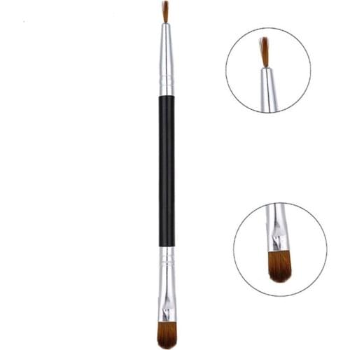 3pcs/lot Makeup Brushes Eyebrow, Eyeliner Brush Professional Beauty Make Up Tool Lipliner Brush Wood Handle Synthetic Hair