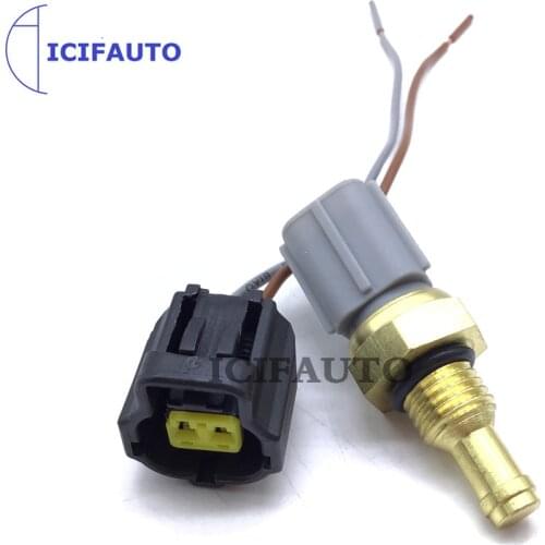 Coolant Water Temperature Sensor With Connector For Ford Escort Mazda 3 5 6 CX-7 CX-9 MX-5 Mercury F8CZ-12A648-AA 978F12A648AA