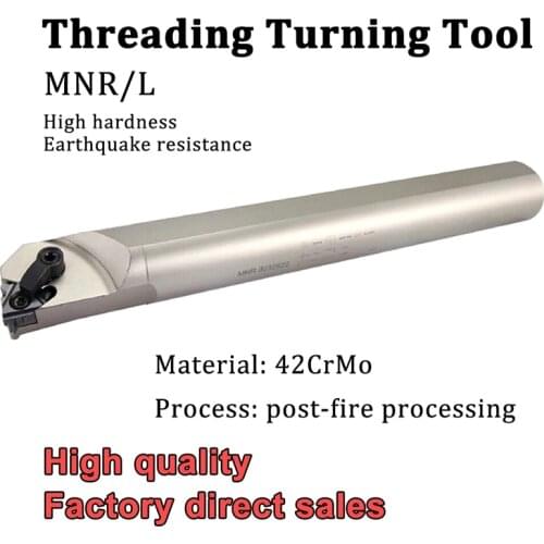 MNR0025M22 MNR0032S22 Threading Turning Tool Holder Lathe Slot Cutter CNC Machine Tools MNR MEL for 22ER 22EL Carbide Inserts
