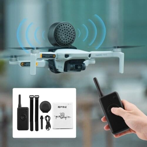 Remote Loudspeaker Wireless Speaker Voice Calling Megaphone For DJI Mavic 2 Pro / Zoom /Mavic Air 2 /Mavic Pro/ Mavic Mini/Spark