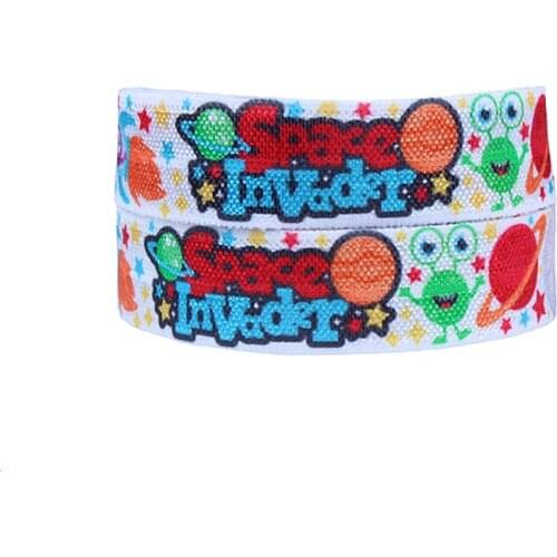 FLRA ElasticSpecial back to shool pattern elastic ribbon