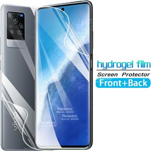 Hydrogel Films For Vivo X60 Pro front back Screen Protector x60pro 5G x60 pro x 60pro vivox60pro v2046 safty protective films