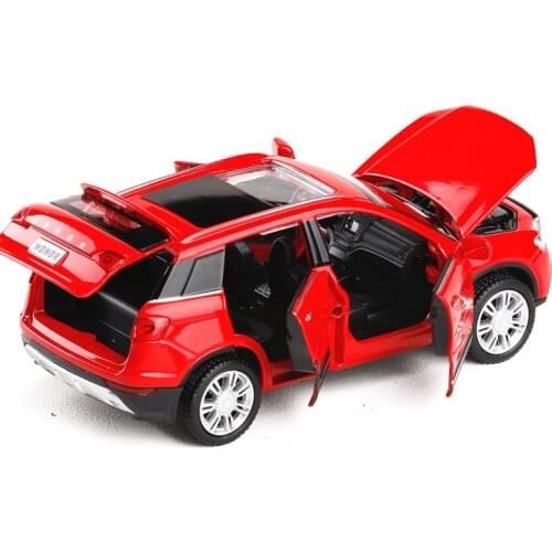 1:32 Scale For TheHaval Honor H6 Diecast Alloy Metal Luxury SUV Off-road Car Model Collection Vehicle Model Sound&Light Toys