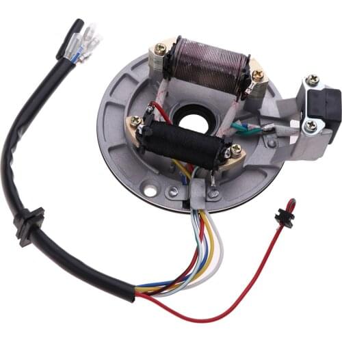 Motorcycle ATV Ignition Stator Coil Magneto 2 Pole for 110cc Motorcycle