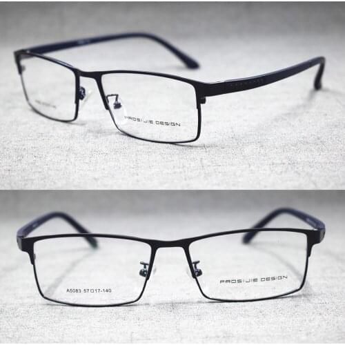 TR90 Lightweight Metal Full Rim Men Eyeglass Frames Myopia Rx able Glasses A5083