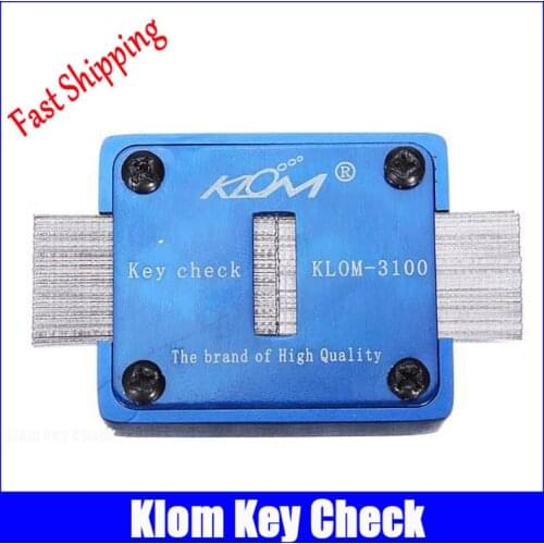 KLOM Key Checker ,Keyway Check,Auto LOCKSMITH TOOL high quality
